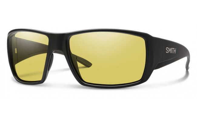 Polarised Glasses Smith Optics Guide's Choice Matte Black Polar Low Light Yellow Polarised Glasses Smith Optics Guide's Choice Matte Black Polar Low Light Yellow
