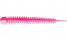 Rubber Lures Kinetic Wriggly - White/Pink