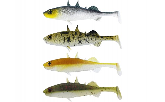 Rubber Lures Westin Stanley The Stickleback Shadtail Clear Water Mix 9 Rubber Lures Westin Stanley The Stickleback Shadtail Clear Water Mix 9 - 1.5 g; 5.5 cm