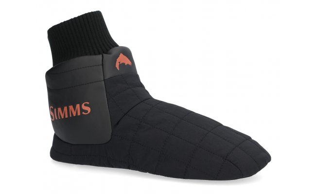 Warm Slippers Simms Bulkley Bootie Black Warm Slippers Simms Bulkley Bootie Black S