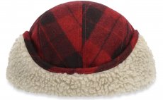 Coldweather Cap Simms Red Buffalo Plaid