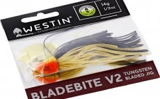 Spinner Westin Bladebite V2 Tungsten Bladed Jig Gold Rush - Packing