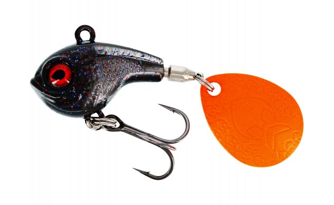 Spinner Westin Dropbite Spin Tail Jig Black Mamba Spinner Westin Dropbite Spin Tail Jig Black Mamba - 8 g; 2.6 cm