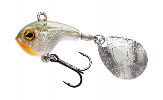Spinner Westin Dropbite Spin Tail Jig Clear Olive Spinner Westin Dropbite Spin Tail Jig Clear Olive - 8 g; 2.6 cm