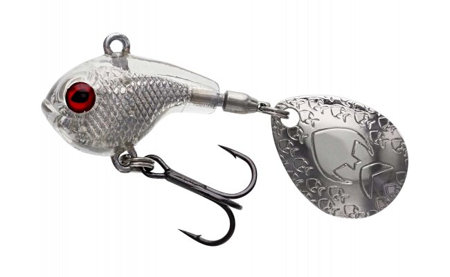 Spinner Westin Dropbite Spin Tail Jig Crystal Spinner Westin Dropbite Spin Tail Jig Crystal - 8 g; 2.6 cm