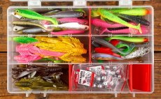 Spinning Lures Set RedBass Perch