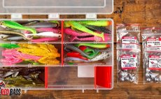 Spinning Lures Set RedBass Perch