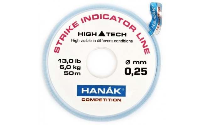Strike Indicator Line Hank Competition 50 m Fluo White Strike Indicator Line Hank Competition 50 m Fluo White, 0.20 mm, 4.0 kg