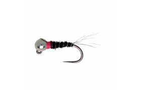 Tungsten Jig Black Pink & Silver Tungsten Jig Black Pink & Silver, Size 14