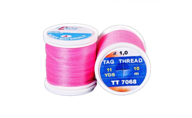 Tying Thread Hends Tag Tying Thread Hends Tag Fluo Red