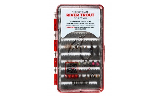 Ultimate River Trout Fulling Mill - Fly Selection Ultimate River Trout Fulling Mill - Fly Selection