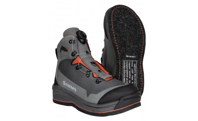 Wading Boots Simms Guide BOA Felt Slate Wading Boots Simms Guide BOA Felt Slate 7/40