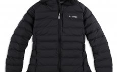 Women's Fishing Hooded Jacket Simms Exstream Black