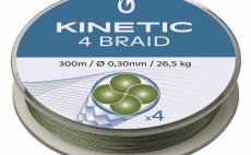 Braided Fishing Line Kinetic 4 Braid 300 m Dusty Green