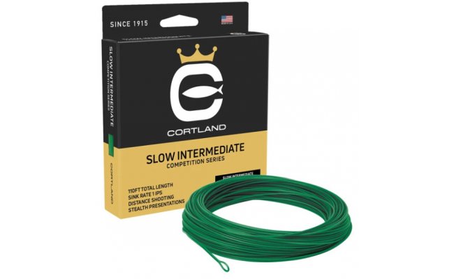 Fly Line Slow Intermediate Cortland COMPETITION SERIES Fly Line Slow Intermediate Cortland COMPETITION SERIES WF# 5/6 - Green