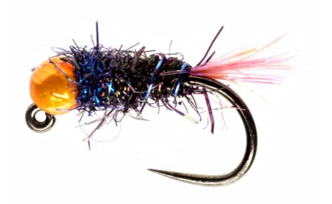 Roza's Neon Orange Nymph B/L Roza's Neon Orange Nymph B/L, Size 16, 2,8 mm