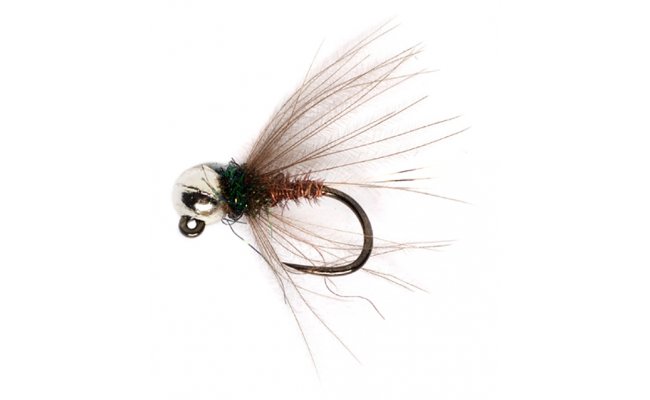 CDC Pheasant Tail Jig Silver B/L CDC Pheasant Tail Jig Silver B/L, Size 16, 2.8 mm