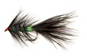 Roza's Black & Green Streamer B/L Roza's Black & Green Streamer B/L, Size 8