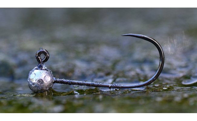 Barbless Jig Hooks With Head RedBass Sickle #4 - 19 mm Barbless Jig Hooks With Head RedBass Sickle #4 - 19 mm, 1,0 g