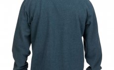 Rivershed Quarter Zip Simms Dark Moon - Back Side