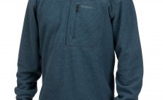 Rivershed Quarter Zip Simms Dark Moon - Front Side