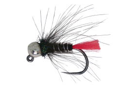 AR Hot Red Tag Grey Bug B/L AR Hot Red Tag Grey Bug B/L, Size 12