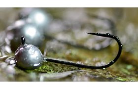 Barbless Jig Hooks With Head RedBass ... Barbless Jig Hooks With Head RedBass Competition #8 - 18 mm, 0,5 g