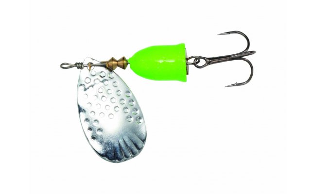 Spinner Kinetic Gekko Silver & Green Spinner Kinetic Gekko Silver & Green 5 g