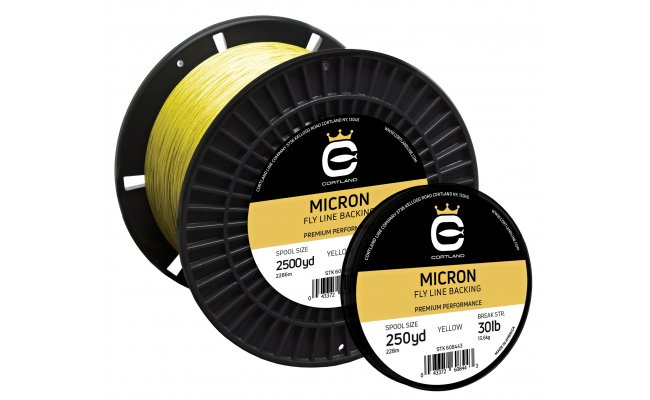 Backing Line Cortland Micron Chartreuse Backing Line Cortland Micron Chartreuse, 90 m, 20 Lb