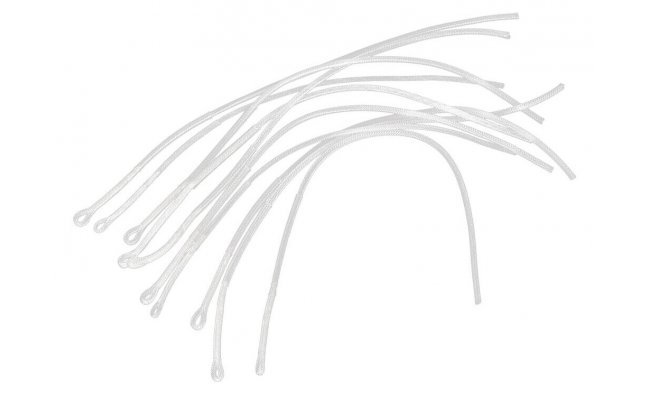 Braided Loop Connector Leichi 50lb Braided Loop Connector Leichi 50lb M Clear