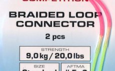 Braided Loop Connectors Han�k Competetion - Fluo Pink/Chartreuse