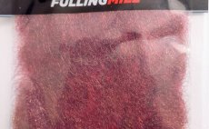 Dubbing Fulling Mill Tactical Peacock Flash Dub Red