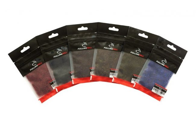 Dubbing Fulling Mill Tactical Peacock Flash Dub Dubbing Fulling Mill Tactical Peacock Flash Dub Red