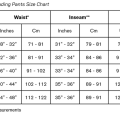 Fishing Waders Simms Freestone Pant Smoke - Size Chart