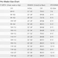 Fishing Waders Simms Headwaters Pro Stockingfoot - Size Chart