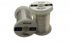 Flat Color Wire CzechNymph Medium Silver