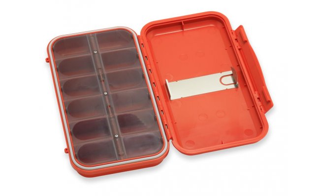 Fly Box C&F Design Universal System Case With Compartments Orange Large Fly Box C&F Design Universal System Case With Compartments Orange Large