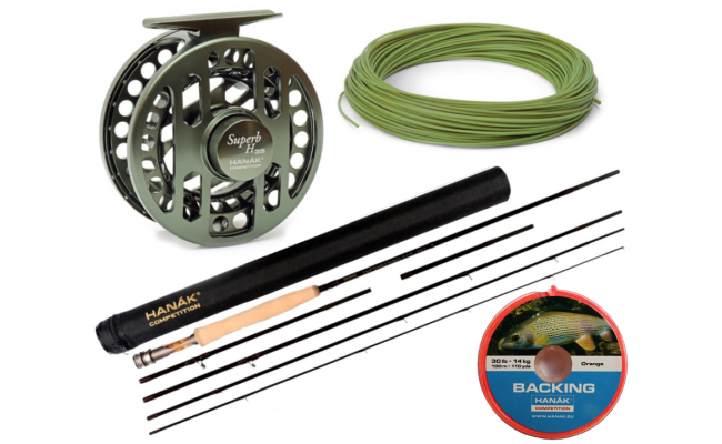 Fly Fishing Set - Champion 4 in 1 Nymph Special Fly Fishing Set - Champion 4 in 1 Nymph Special AFTMA 3
