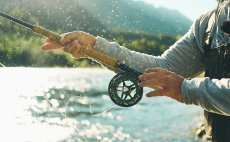 Fly Fishing Set - Guideline Embrace Salmon DH - In Action