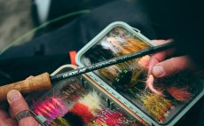 Fly Fishing Set - Guideline Embrace Trout & Sea Trout SH - In Action