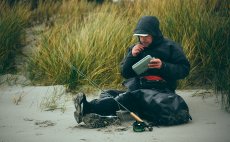 Fly Fishing Set - Guideline Embrace Trout & Sea Trout SH - In Action