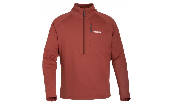 Fly Fishing Sweatshirt Guideline Alta Top Brick Fly Fishing Sweatshirt Guideline Alta Top Brick XS
