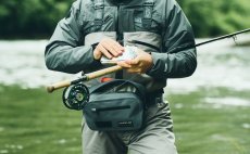 Fly Fishing Waistbag Guideline Experience Wateproof Waistbag 5 - In Action