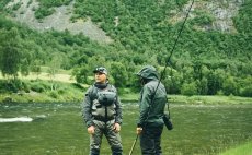 Fly Fishing Waistbag Guideline Experience Wateproof Waistbag 5 - In Action