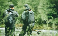 Fly Fishing Waistbag Guideline Experience Wateproof Waistbag 5 - In Action