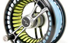 Fly Reel Guideline Fario LW Antracite - Front Side