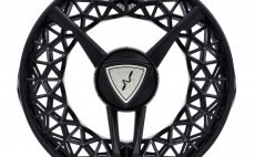 Fly Reel Guideline Nova Black - Back Side