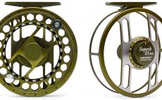 Fly Reel Hank Competition Superb RS Golden Olive