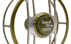 Fly Reel Hank Competition Superb RS Golden Olive