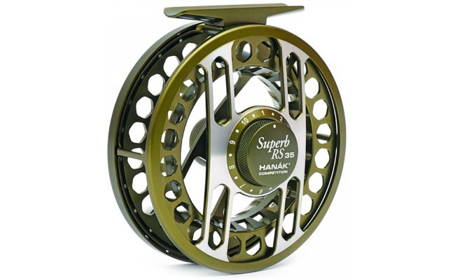 Fly Reel Hank Competition Superb RS Golden Olive Fly Reel Hank Competition Superb RS Golden Olive 13